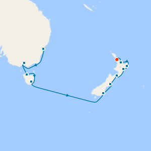 Harbours, Sounds & Sails from Sydney to Auckland with Stays 
