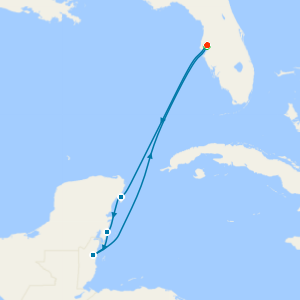 Western Caribbean from Tampa with Stay