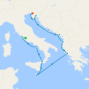 Journey to Dalmatia from Rome to Trieste with Stay