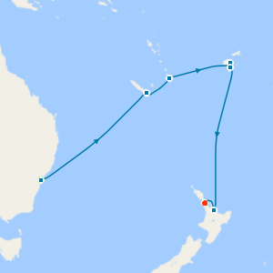 Fiji & New Zealand fr. Sydney to Auckland with Stays 
