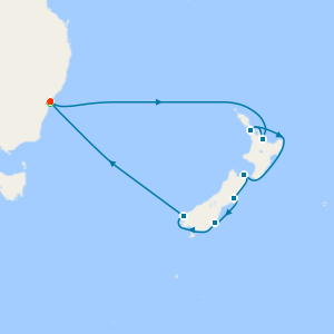 New Zealand Explorer from Sydney with Stay