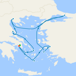 Greek Isles & Istanbul - Athens Roundtrip with Stay