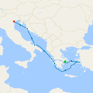 A Journey from Athens to Venice