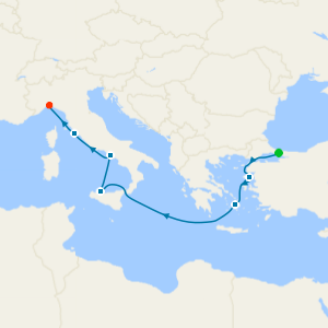 A Journey from Istanbul to Genoa
