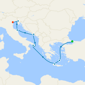 A Journey from Istanbul to Venice