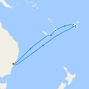 Fiji & Mystery Island from Sydney with Stay 