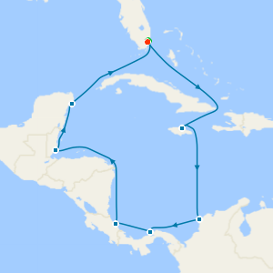 Panama Canal with Miami Beach Stay