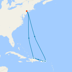 Eastern Caribbean from New York with Stay