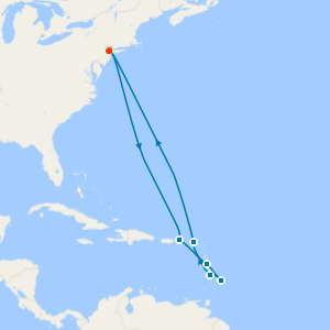 Southern Caribbean from New York with Stay