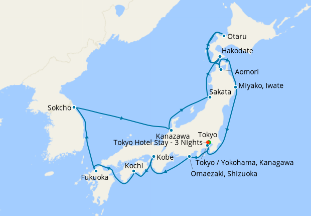 Circle Japan From Tokyo With Stay , 8 October 2025 