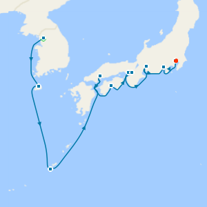 Seoul, Tropical Japan, Hiroshima, Kobe & Osaka to Tokyo with Stays