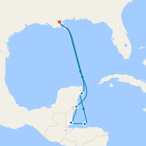 Caribbean & Harvest Caye from New Orleans with Stay