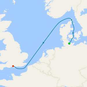 Kiel to Southampton