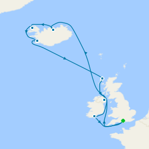 Iceland & British Isles from Southampton with Michelin-star Chef Michel Roux