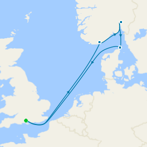 Norwegian Fjords from Southampton with Michelin-star Chef Michel Roux