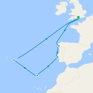 Azores, Portugal & Spain from Southampton