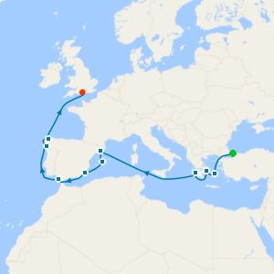 Istanbul to Southampton with TV Newscaster, Vivien Creegor