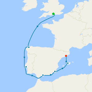 Spain & Portugal from Southampton