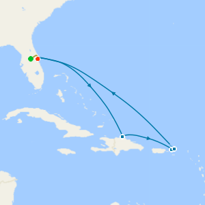 Caribbean with Great Stirrup Cay from Port Canaveral with Orlando Stay