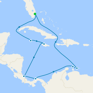 Panama Canal with Costa Rica & Caribbean from Ft. Lauderdale