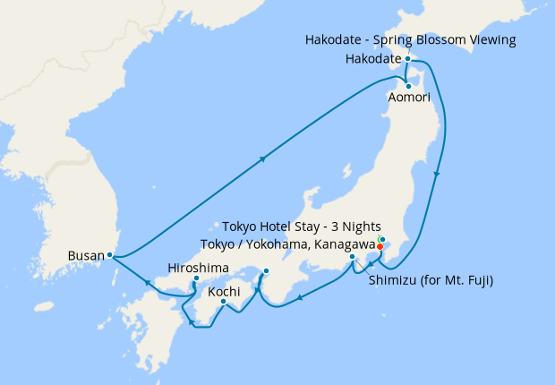 Hakodate's Spring Blossoms, Tokyo Stay, Hiroshima & S.Korea, Celebrity ...