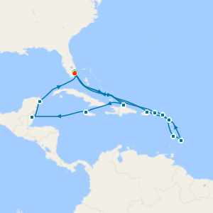 Ultimate Caribbean Explorer with Miami Beach Stay