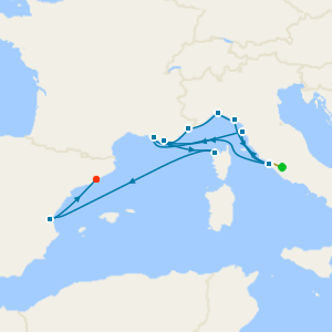 Italy, France & Spain with Rome Stay