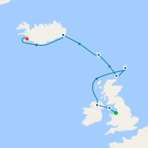 Liverpool to Reykjavik