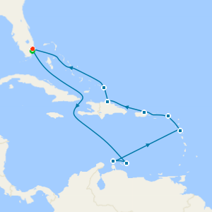 Panama Canal with Costa Rica & Caribbean from Ft. Lauderdale with Miami Beach Stay