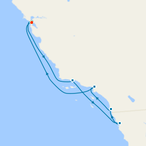 Classic California Coast from San Francisco with Stay