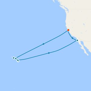 Hawaiian Islands from San Francisco with Stay