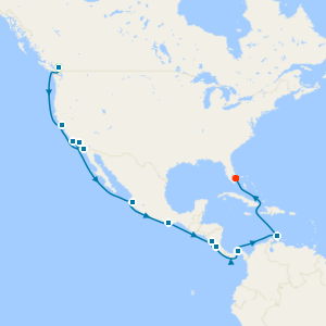 Panama Canal & Pacific Coast from Vancouver with Stay