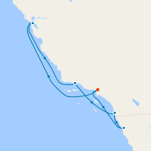 Classic California Coast from Los Angeles with Stay