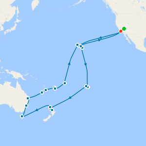 Las Vegas & South Pacific, Australia and New Zealand from Los Angeles with Stays