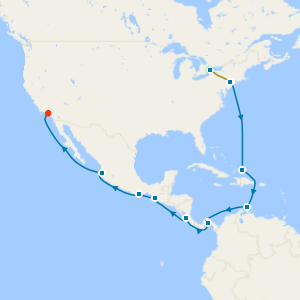 Niagara Falls & Panama Canal from New York with Stays