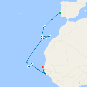 Macaronesia & Bissagos Islands Grand Expedition Cruise from Lisbon to Dakar