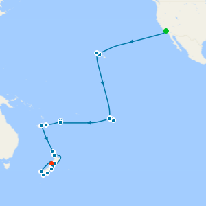48-Day World Sector: Pearls of the South Pacific from Los Angeles to Sydney