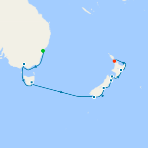 Australia & New Zealand from Sydney