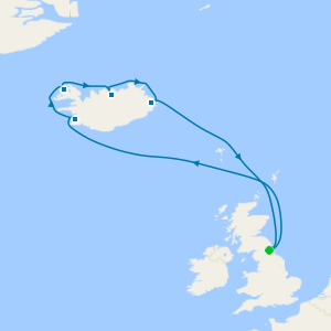 Exploring the Land of Fire & Ice in Nine Nights from Newcastle