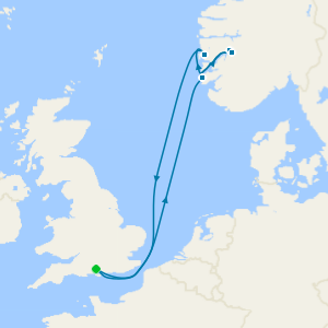 BOOK ONLINE! Norwegian Fjords from Southampton