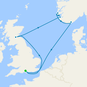 Norwegian Fjords from Southampton