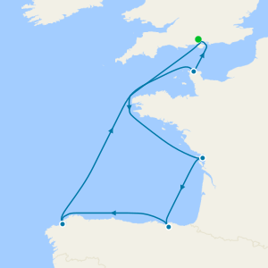 France & Spain from Southampton