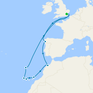Spain, Morocco, and the Canary Islands from Tilbury