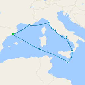 Western Mediterranean Fly Cruise from Barcelona
