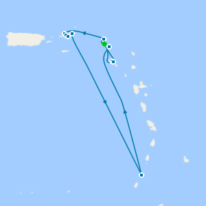 Treasure Islands from St. Maarten