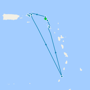 Treasure Islands from St. Maarten