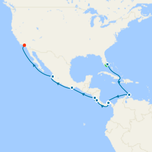 Panama Canal Holiday from Ft. Lauderdale with 1nt Stay