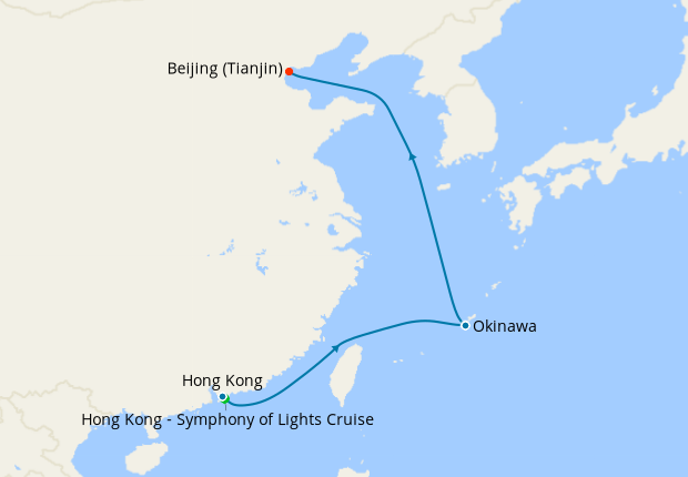 Hong Kong Stay & Tropical Okinawa to Bejing, Royal Caribbean, 22nd ...