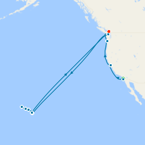 Pacific Coastal & Circle Hawaii Collector with San Diego & Vancouver Stays