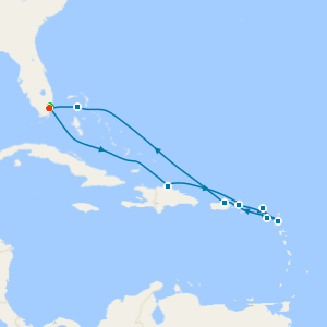 Dominican Republic & Antigua from Miami with Stay